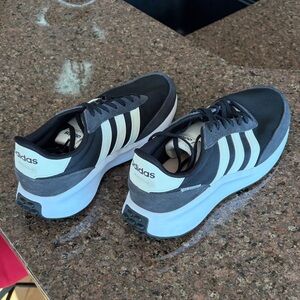 Adidas Black and White Shoes